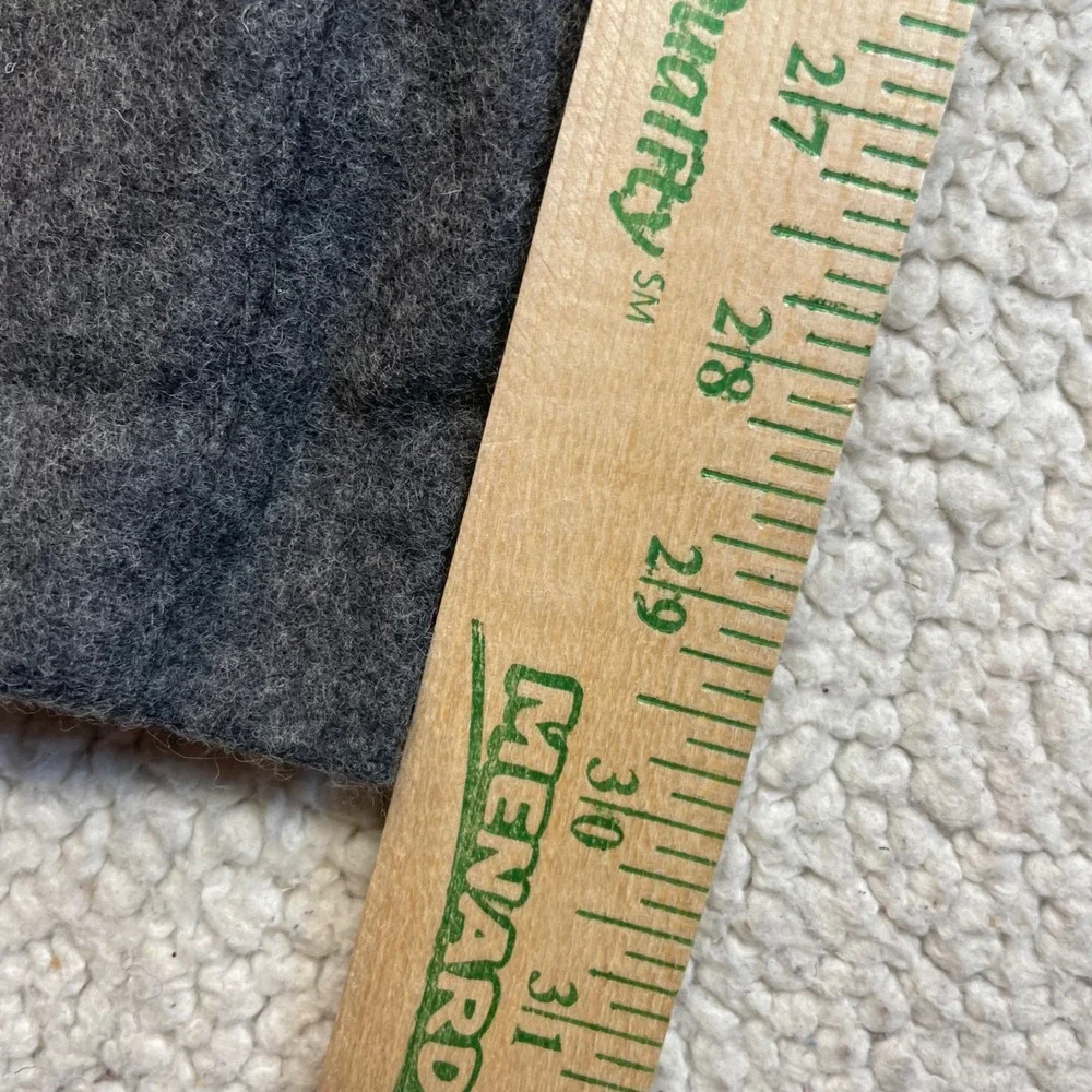 Gap Trousers Men 35x30 Grey Wool Blend Flat Front Straight Leg Business Casual